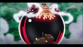 LUFFY GEAR FOURTH TANK MAN LUFFY VS CRACKER [upl. by Toille906]