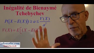 INÉGALITÉ DE BIENAYMÉTCHEBYCHEV TERMINALE [upl. by Petronille]