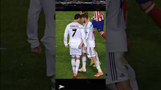 Ronaldo and Ramos fight🥶footballronaldoyoutubefootballfootballfightsoccershortsedit [upl. by Tychon202]