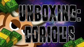 Coriolis Unboxing des KickstarterPakets engl [upl. by Tannen702]