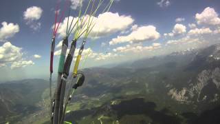 OsterfelderkopfParagliding AlpspitzePanorama [upl. by Dlanor493]