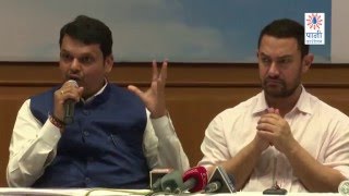 Mr Devendra Fadnavis Launches Water Cup  पानी फाउंडेशनबद्दल बोलताना मुख्यमंत्री श्री फडणवीस  2016 [upl. by Adlay]