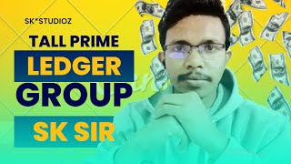 tally prime ledger group creation [upl. by Baillie]