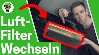 Luftfilter wechseln ✅ TOP ANLEITUNG KFZ Motor Filter an Auto VW Golf 6 tauschen amp reinigen [upl. by Ayor]