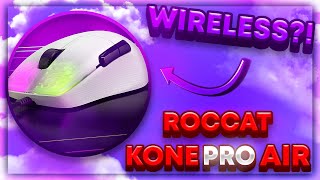 Is This The New Best WIRELESS Drag Clicking Mouse Roccat Kone Pro Air [upl. by Otto]