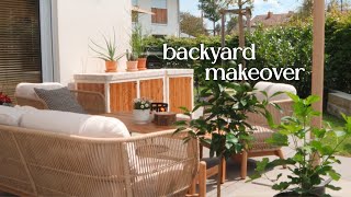 finishing our backyard patio makeover [upl. by Edmunda103]