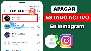 Cómo desactivar el estado activo en Instagram  La opción de estado de actividad no se muestra [upl. by Den]