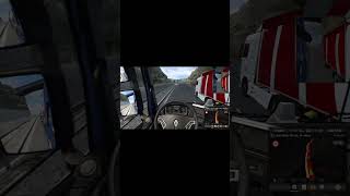 Euro Truck Simulator 2  Renault truck with Chemicals load overtaking IVEDO truck ets2 renault [upl. by Ellehsyt118]