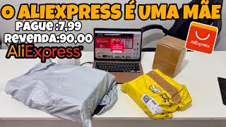 UNBOXING ALIEXPRESS E MERCADOLIVRE COMPRINHAS DE FIM DE ANO PARA REVENDA [upl. by Bedell]