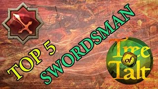 Tree of Savior  TOP 5 PVE Swordsman Builds [upl. by Bobine]