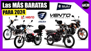 Top 5 Motos BARATAS para 2024 🇲🇽  Menos de 25000 PESOS [upl. by Pierce]