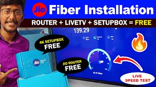 😍 Finally 399 Plan Jio Connection 🌐  Jiofibernet Internet Connectoin  Jiofibernettamil  JioFiber [upl. by Eniamart]