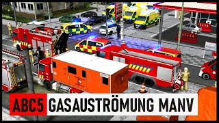 AB5 🚒 Gausauströmung in Wohngebiet  Brussel Mod V10 Modifikation [upl. by Llednahs]