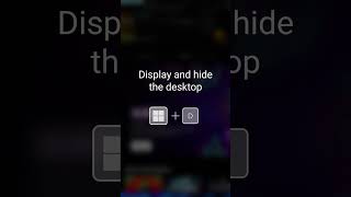 Display and hide the desktop Windows 11 windows [upl. by Berne181]