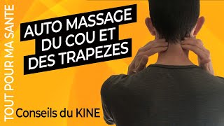 Auto massage des cervicales pour relâcher la nuque et les trapèzes [upl. by Eugor820]