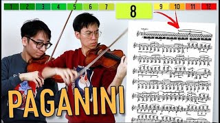 12 Levels Of Paganini by TwoSetViolin [upl. by Erl304]