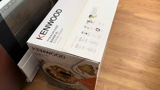 Kenwood KVL85594SI Titanium Chef Baker XL Küchenmaschine silber unboxing [upl. by Hansel]