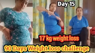 Day 15 of 90 days weight loss challenge Belly fat excercise losebellyfat Belly fat Jaatnipunjabi [upl. by Eirrok375]