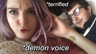 Lizzie creeped out Joel by her voice [upl. by Annerb]