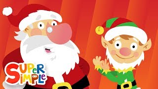 SANTA  Christmas Version of BINGO  Super Simple Songs [upl. by Zechariah]