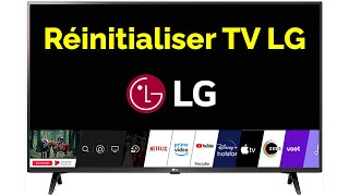 Comment réinitialiser TV LG [upl. by Nnylorac625]