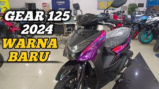 YAMAHA GEAR 125 TERBARU 2024  GEAR 2024 [upl. by Ebner399]