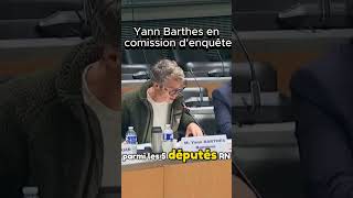 Yann barthes en commission pourtoi foryou shortfrance politique tribunale justice [upl. by Finegan]