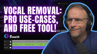 Free AI Vocal Remover  Try it now Separate voice from music like a pro [upl. by Nosnirb210]