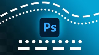 How To Create Dotted amp Dashed Lines In Photoshop 2 EASY Ways [upl. by Bander]