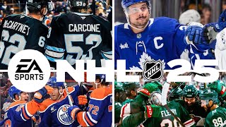 New NHL 25 Goal Horns all 32 teams [upl. by Alyahsat23]