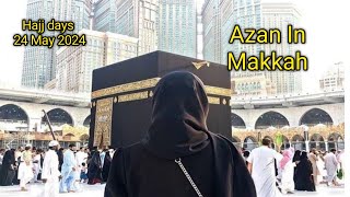 AzanE Aasr in Makkah  World Best Adan  Hajj 2024  Live Azan in Makkah hsworld9995 [upl. by Gargan]