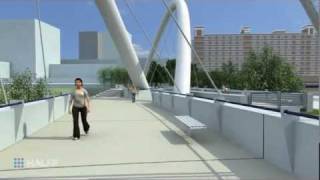 The Belleview Pedestrian Bridge Dallas Texas [upl. by Oderfla993]