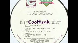 Bohannon  Lets Start The Dance III Funk 1983 [upl. by Lucian]