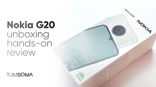 Nokia G20  Unboxing Hands on amp Review [upl. by Eciram]