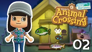 Lets Play Animal Crossing New Horizons  Ep 2  Inviting Blathers [upl. by Esinnej]