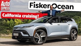 2023 Fisker Ocean review superstylish electric SUV with a couple of tricks up its sleeve [upl. by Rubma]