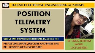 POSITION TELEMETRY SYSTEM [upl. by Nowahs]