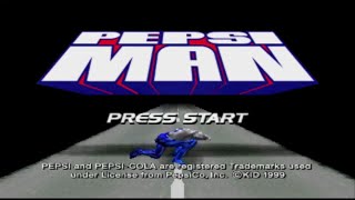 Pepsiman PS1  Full Playthrough [upl. by Ennairam55]