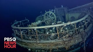 WATCH Sir Ernest Shackletons 1915 shipwreck Endurance discovered in Weddell Sea [upl. by Ellette]