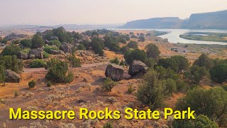 Episode 116 Massacre Rocks State Park in an RV [upl. by Tenneb482]