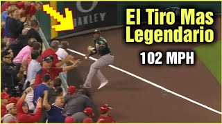 El TIRO Mas Legendario de Yoenis Cespedes En Las Grandes Ligas [upl. by Elletse]