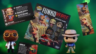 Unboxing Jurassic Park Funkoverse Strategy Game [upl. by Lebasile970]