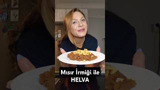 MISIR İRMİĞİ İLE HELVA 🌸 gluten tüketmeyenlere özel [upl. by Hoxsie]