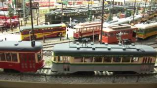 OERM Behind the Rails with Bill Everetts Model Trolley Layout [upl. by Darnok]