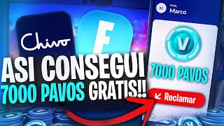 ASÍ CONSEGUÍ YO 7000 PAVOS GRATIS CON ESTA APLICACIÓN PARA FORTNITE MÉTODO REAL [upl. by Notgnirra]