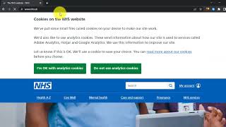 How To Sign In To NHS Account  NHS UK Login [upl. by Orel]