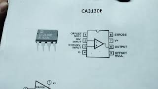 ca3130 ic workingca3130ca3130 opampca3130ic [upl. by Yruoc707]