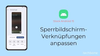 SperrbildschirmVerknüpfungen anpassen Android 15 [upl. by Eugine]