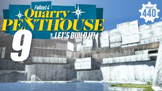 LETS BUILD IT  Quarry Penthouse  part 9  Fallout 4PS4MODS [upl. by Marmawke]