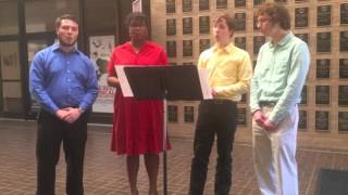 UT Whistling Choir Performs The Eyes of Texas [upl. by Letnahs]